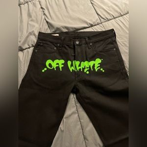 Off-White Graffiti Jeans